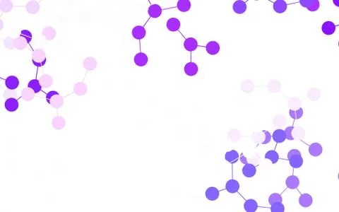 Light Pink vector texture with artificial intelligence concept. Stock Illustration