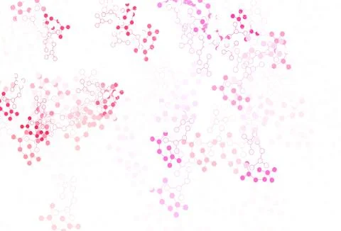 Light Pink vector texture with artificial intelligence concept. Illustrazione stock