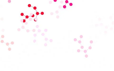 Light Pink vector texture with artificial intelligence concept. Illustrazione stock