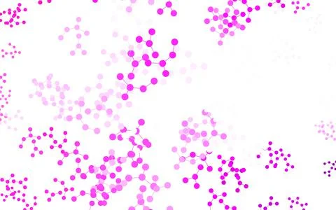 Light Pink vector texture with artificial intelligence concept. 스톡 일러스트