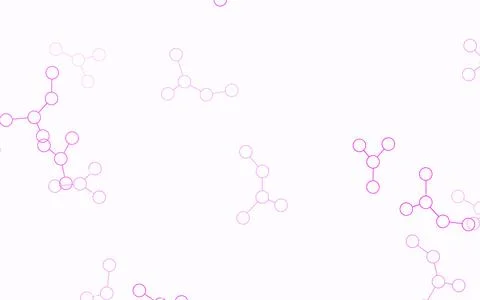 Light Pink vector texture with artificial intelligence concept. イラスト素材