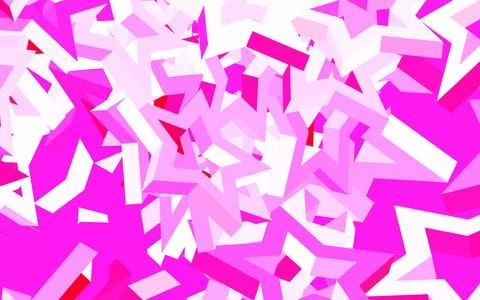 Light Pink vector texture with beautiful stars. Illustrazione stock