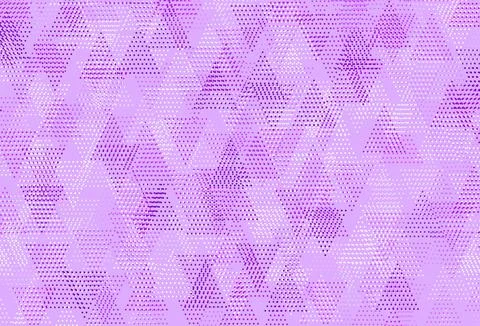 Light Pink vector texture with triangular style with circles. Ilustración de archivo