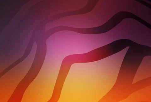 Light Pink, Yellow vector abstract bright pattern. Stock Illustration