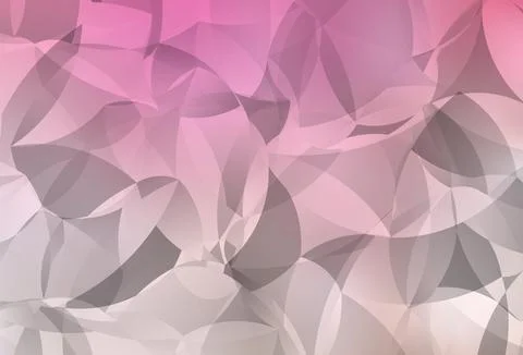 Light Pink, Yellow vector abstract mosaic pattern. Illustrazione stock