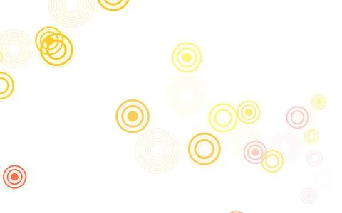 Light Pink, Yellow vector backdrop with dots. 스톡 일러스트