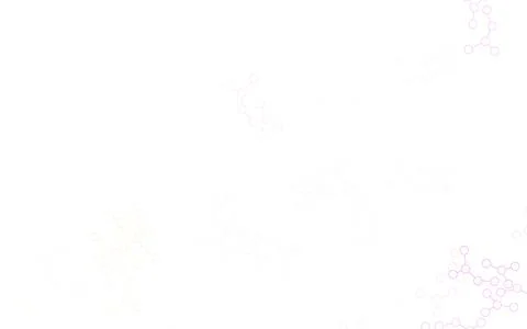 Light Pink, Yellow vector backdrop with artificial intelligence data. Illustrazione stock