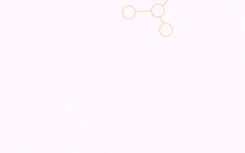 Light Pink, Yellow vector backdrop with artificial intelligence data. Stock Illustration