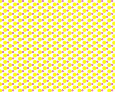 Light Pink, Yellow vector background with soccer balls. Stock Illustration