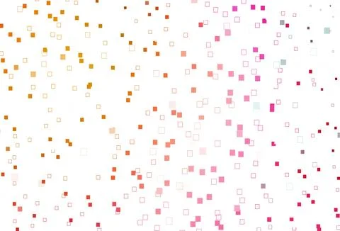 Light Pink, Yellow vector background with rectangles. Illustrazione stock