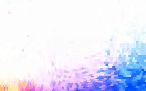 Light Pink, Yellow vector background with rectangles. Stock Illustration