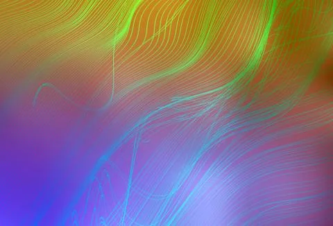 Light Pink, Yellow vector blurred shine abstract texture. Stock Illustration