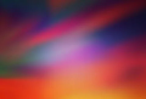 Light Pink, Yellow vector blurred shine abstract background. Illustrazione stock
