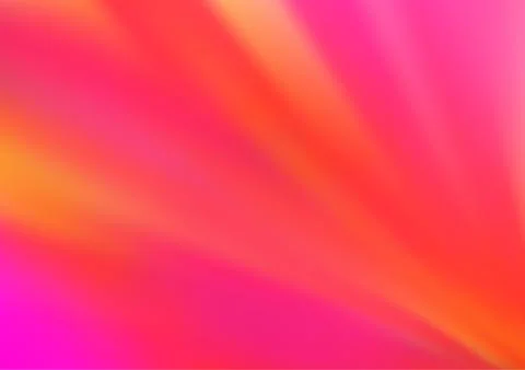 Light Pink, Yellow vector blurred shine abstract pattern. Illustrazione stock