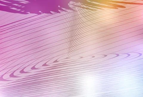 Light Pink, Yellow vector blurred and colored pattern. Illustrazione stock