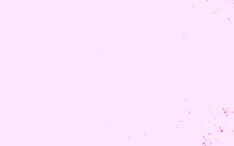 Light Pink, Yellow vector Blurred bubbles on abstract background with colorfu Illustrazione stock