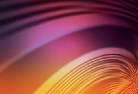 Light Pink, Yellow vector blurred and colored pattern. Stock Illustration