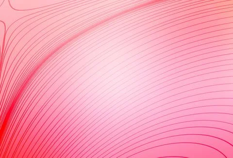 Light Pink, Yellow vector layout with curved lines. Stock Illustration