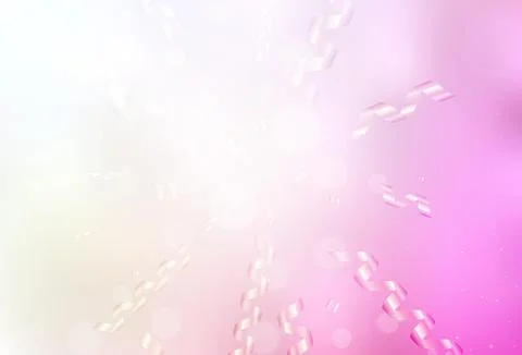 Light Pink, Yellow vector layout in New Year style. Stock Illustration