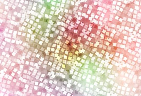 Light Pink, Yellow vector layout with lines, rectangles. Stock Illustration