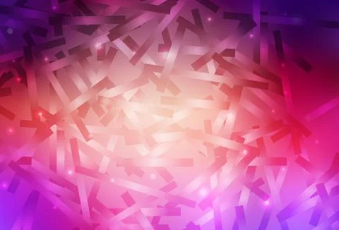 Light Pink, Yellow vector layout with flat lines. 스톡 일러스트