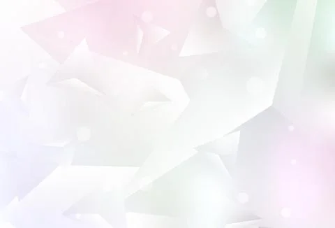 Light Pink, Yellow vector low poly background. Stock Illustration