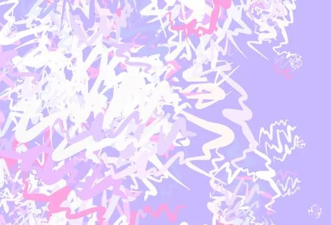 Light Pink, Yellow vector pattern with wry lines. Stock Illustration