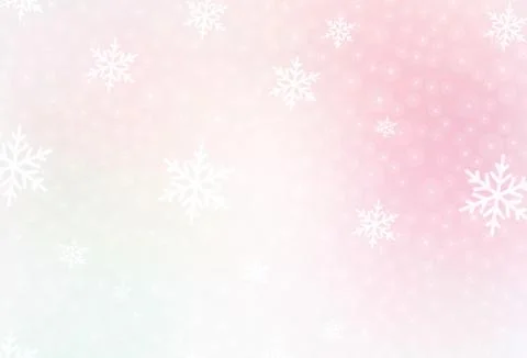 Light Pink, Yellow vector pattern in Christmas style. 스톡 일러스트