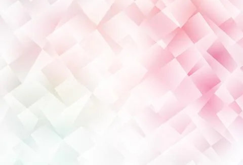 Light Pink, Yellow vector pattern in square style. Stock Illustration