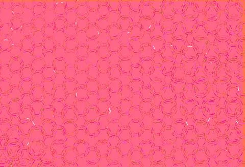 Light pink, yellow vector pattern with spheres. Stock Illustration