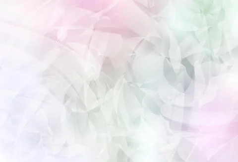 Light Pink, Yellow vector pattern with random forms. Stock Illustration