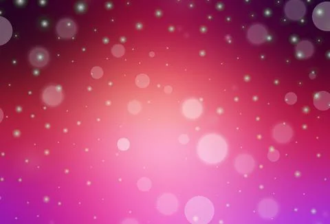 Light Pink, Yellow vector pattern in Christmas style. Stock Illustration