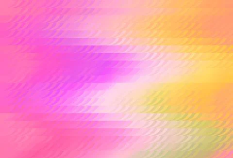 Light Pink, Yellow vector pattern with random forms. Stock Illustration
