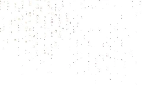 Light Pink, Yellow vector pattern with crystals, rectangles. 스톡 일러스트