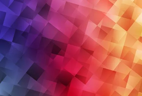 Light Pink, Yellow vector pattern in square style. 스톡 일러스트