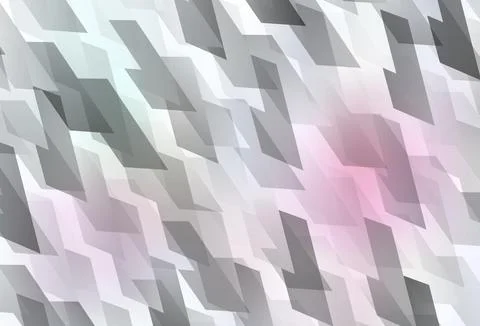 Light Pink, Yellow vector pattern in square style. Illustrazione stock