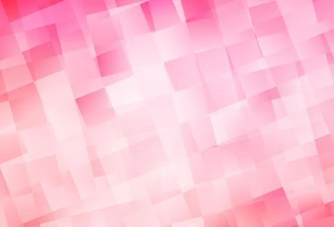 Light Pink, Yellow vector pattern in square style. Illustrazione stock
