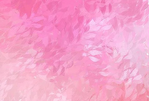 Light Pink, Yellow vector pattern with random forms. Stockillustratie
