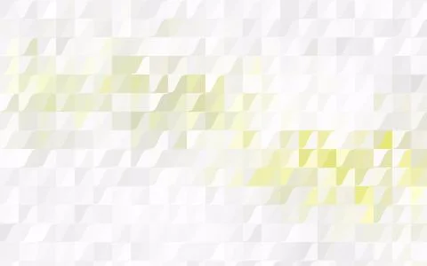 Light Pink, Yellow vector pattern with colored triangles on white background. Illustrazione stock
