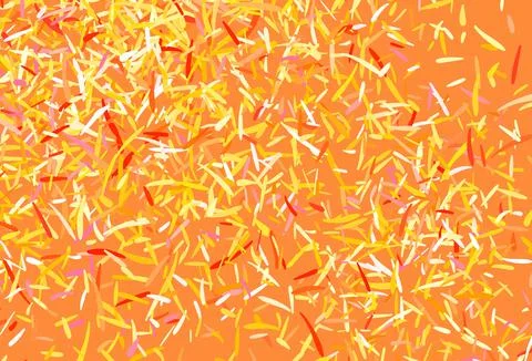 Light Pink, Yellow vector pattern with sharp lines. Stock Illustration