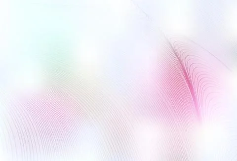 Light Pink, Yellow vector pattern with bent lines. Illustrazione stock
