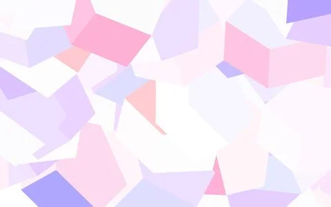 Light Pink, Yellow vector pattern with colorful hexagons. 스톡 일러스트