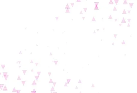 Light Pink, Yellow vector pattern with polygonal style. 스톡 일러스트