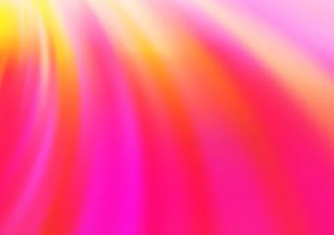 Light Pink, Yellow vector pattern with lava shapes. Stock Illustration