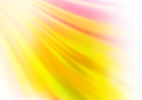 Light Pink, Yellow vector pattern with bubble shapes. Stock Illustration