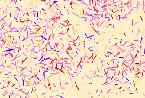 Light Pink, Yellow vector pattern with sharp lines. 스톡 일러스트