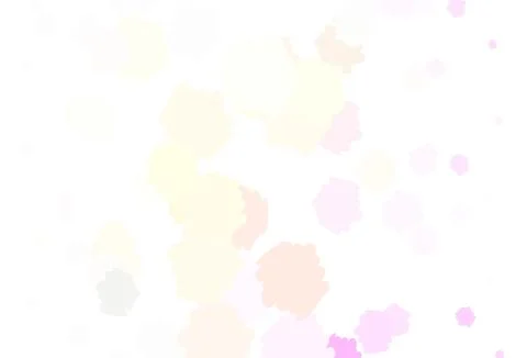 Light Pink, Yellow vector template with chaotic shapes. Stock Illustration