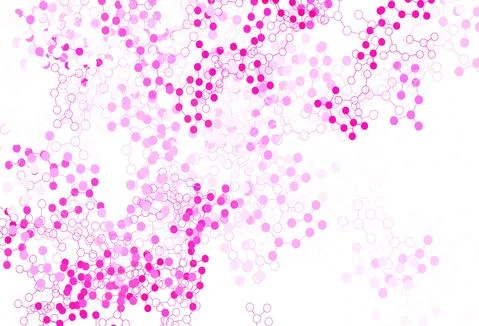 Light Pink, Yellow vector template with artificial intelligence structure. Illustrazione stock