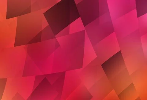 Light Pink, Yellow vector template with rhombus. Illustrazione stock