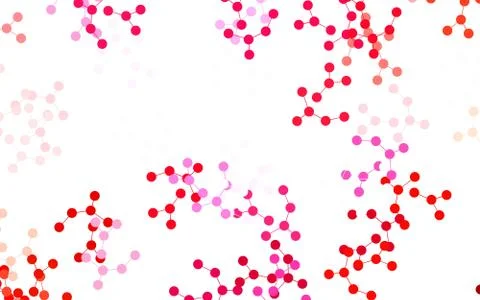 Light Pink, Yellow vector texture with artificial intelligence concept. 스톡 일러스트